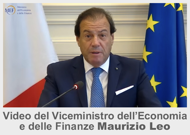 Videomessaggio del Viceministro dell’Economia e delle Finanze Maurizio Leo