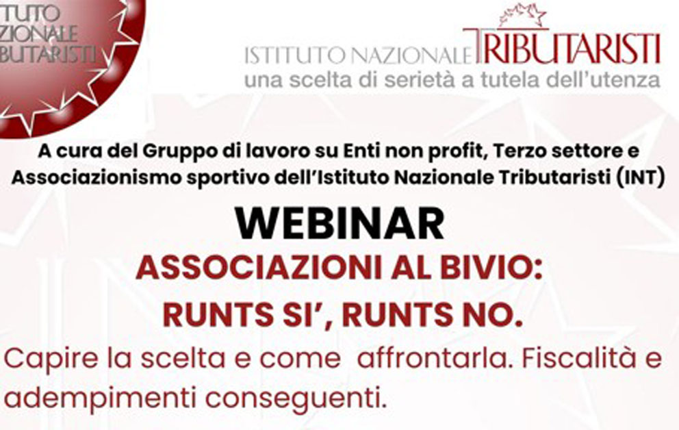 Webinar INT : WEBINAR INT: RUNTS
