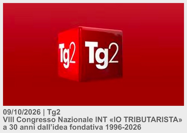 26/10/09 . TG2 . VIII Congresso Nazionale INT - IO TRIBUTARISTA