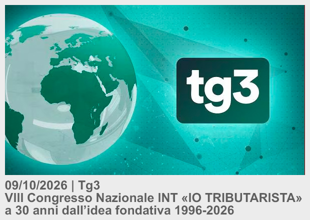 26/10/09 . TG3 . VIII Congresso Nazionale INT - IO TRIBUTARISTA