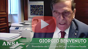 01/12/2021 | INT - Fisco, stop alla retroattività delle norme - ANSA Giorgio Benvenuto,  Presidente Comitato INT per la Riforma Fiscale