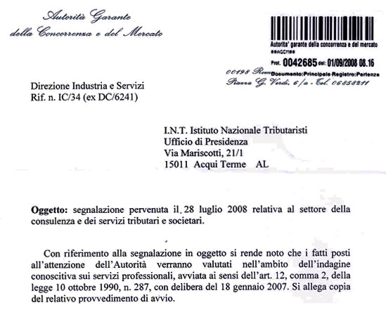 stralcio antitrust